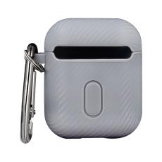 Carbon case for Airpods / Airpods 2 grey