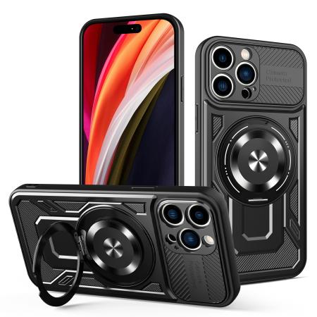 Defender Armor Mag case for iPhone 15 Pro Max 6,7" black