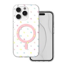 Bubble Dots Mag case for iPhone 17 Pro 6,3" / 18 Pro 6,3" white