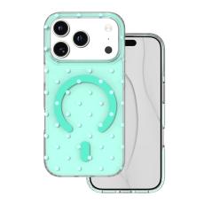 Bubble Dots Mag case for iPhone 17 Pro Max 6,9" / 18 Pro Max 6,9" green