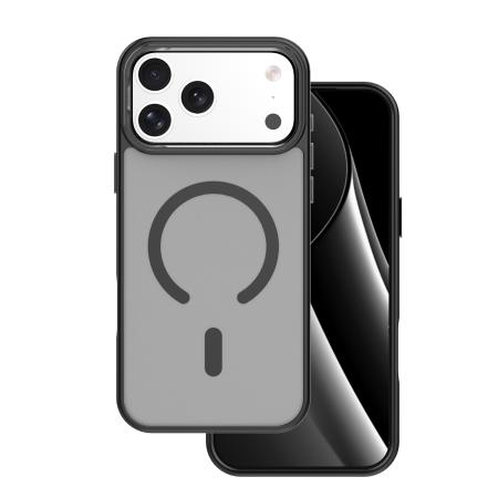 Frozen Mag case for iPhone 17 Pro Max 6,9" / 18 Pro Max 6,9" black open ring